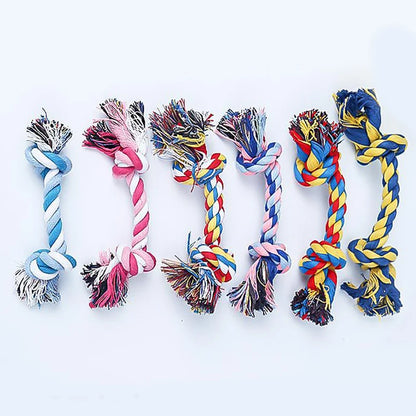 Double Knot Durable Cotton Rope Dog Toy