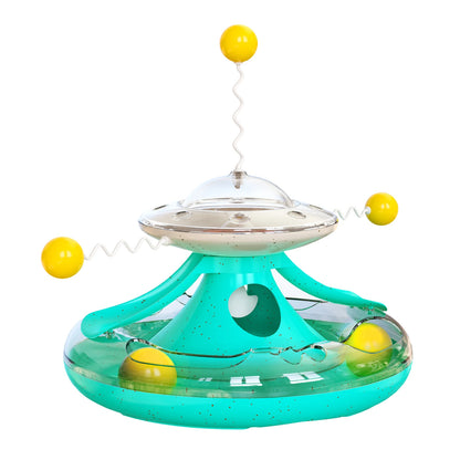 Pet Entertainment Interactive Toy Carousel