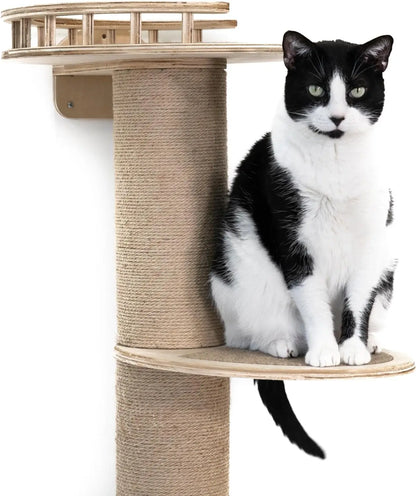 Skyline Premium Sisal Cat Scratcher (Wall-Mounted 3 Level