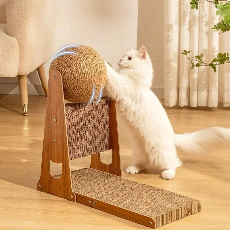 Cat Scratcher Toy Interactive Wear Resistant Scratching Ball