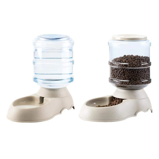 Self Dispensing Gravity Pet Feeder and Waterer