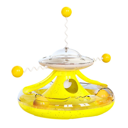 Pet Entertainment Interactive Toy Carousel