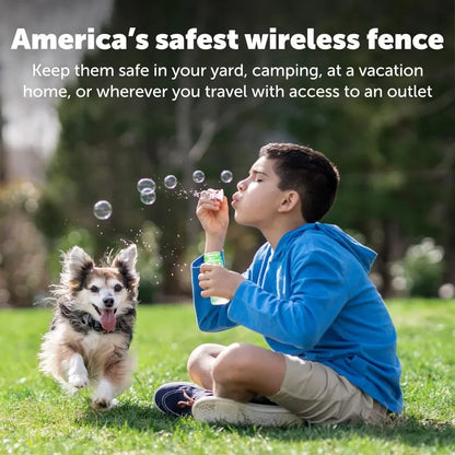 America's Safest Pet Fence Covers Up to 1/2 Acre