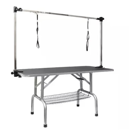 US 32"/36in./46in Dog Grooming Table, Adjustable W/Arm