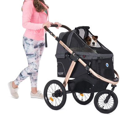 Jogging Sports Stroller with Comfort Rubber Wheels