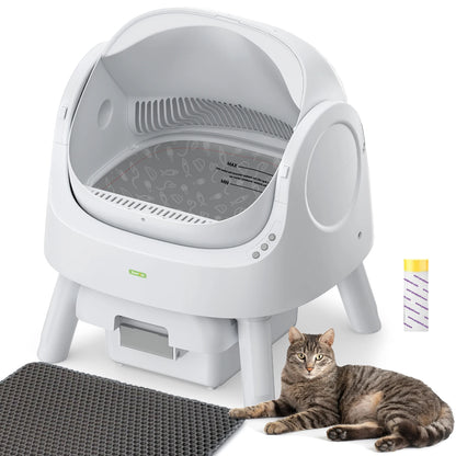 Automatic Open Top Litter Box