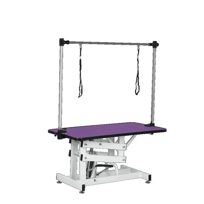 42.5 INCH HYDRAULIC GROOMING TABLE WITH "H" ARM