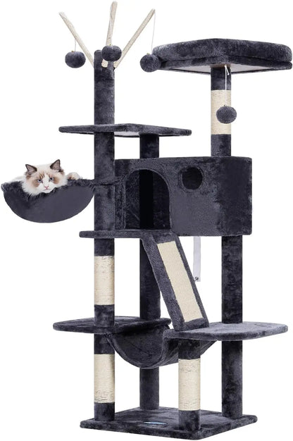 Cat Tree, 61 inch Cat Tower