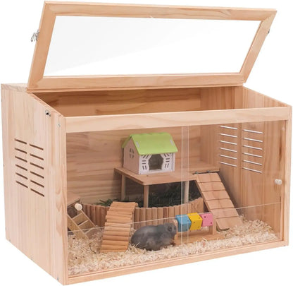 Hamster Animal Cabinet for Dwarf Syrian Hamsters