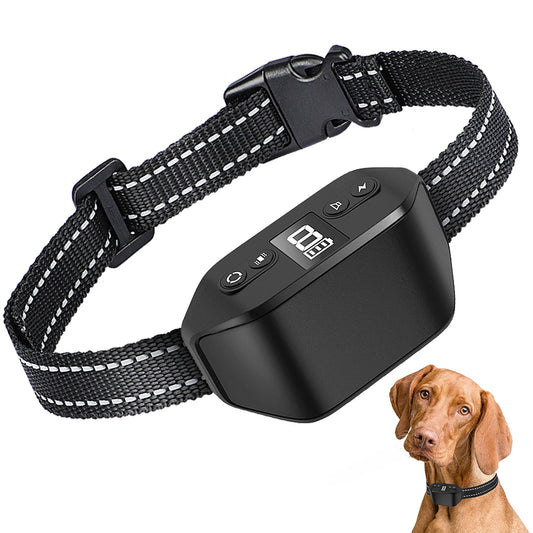 Bark Collar Shock Rechargeable 2 Vibration Beep Modes