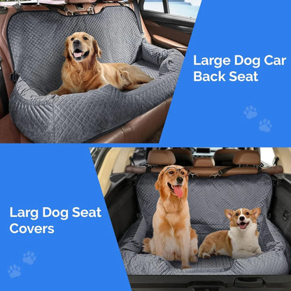 Dog Bed Car Seat Fully Detachable Extra Large