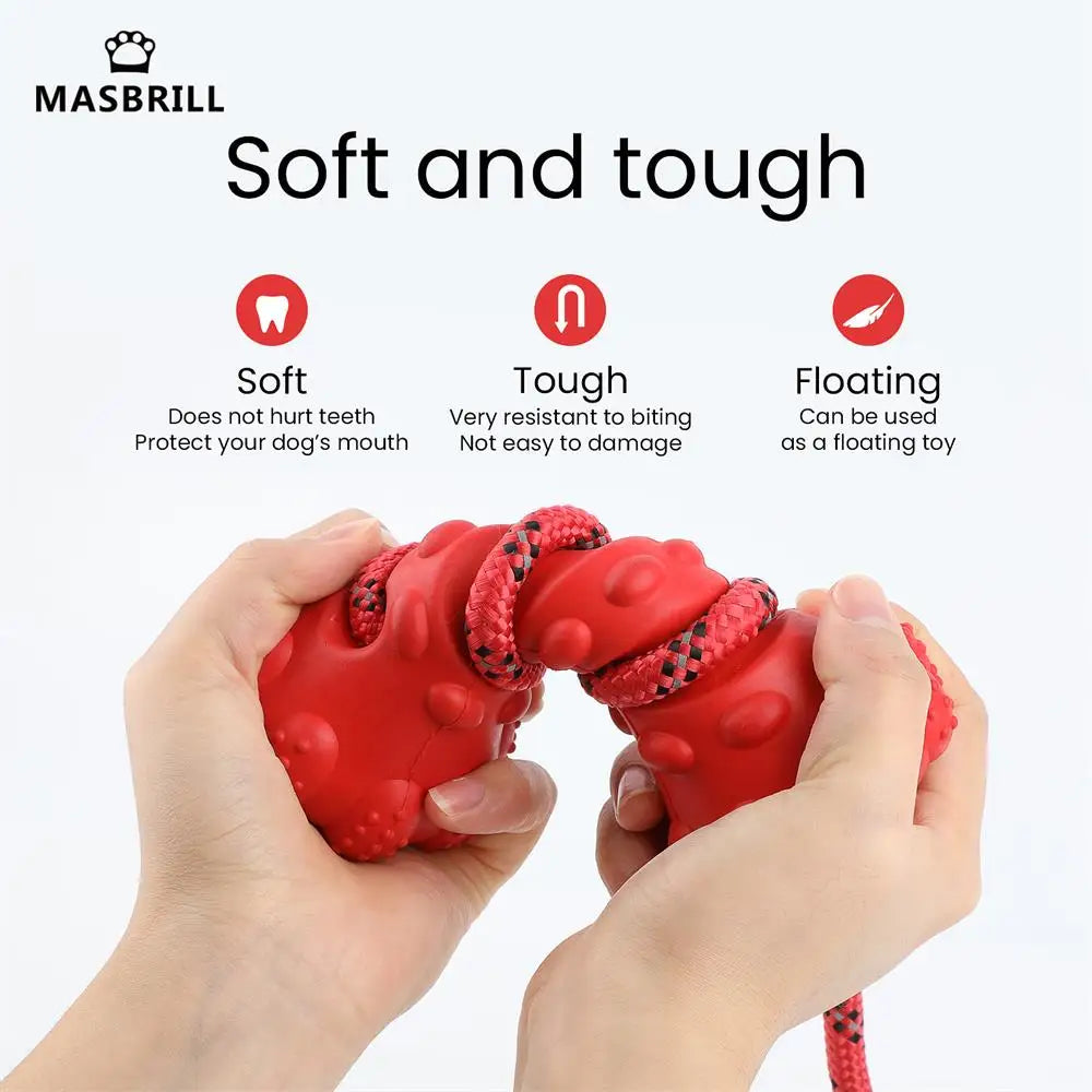 Interactive Rubber Chewing,Indestructible Dog Toy