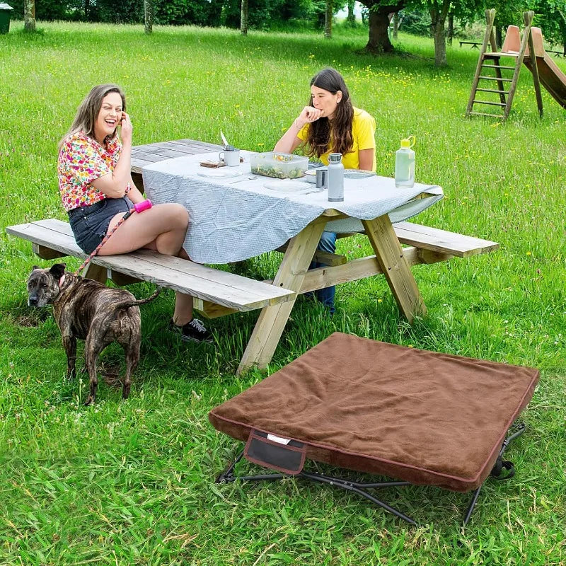 Outdoor/ Indoor Bed - Portable, Elevated Dog Cot