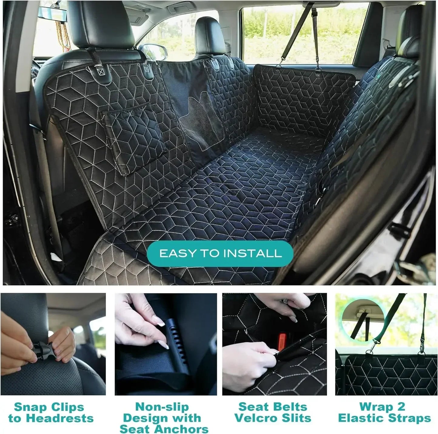 Heavy Durable Backseat Cover for Pet