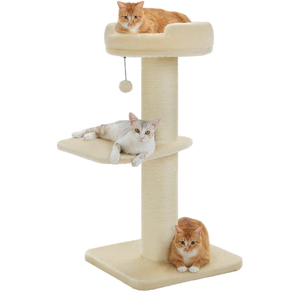 Scratching Post Cat Tower for Indoor Cats