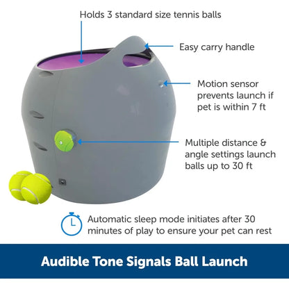 Automatic Ball Launcher, Interactive Dog Toy