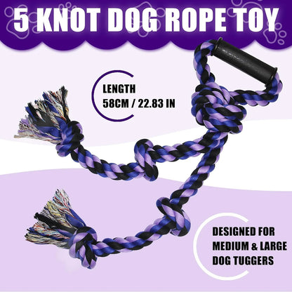 Indestructible Tough War Dog Toy for Large Breeds