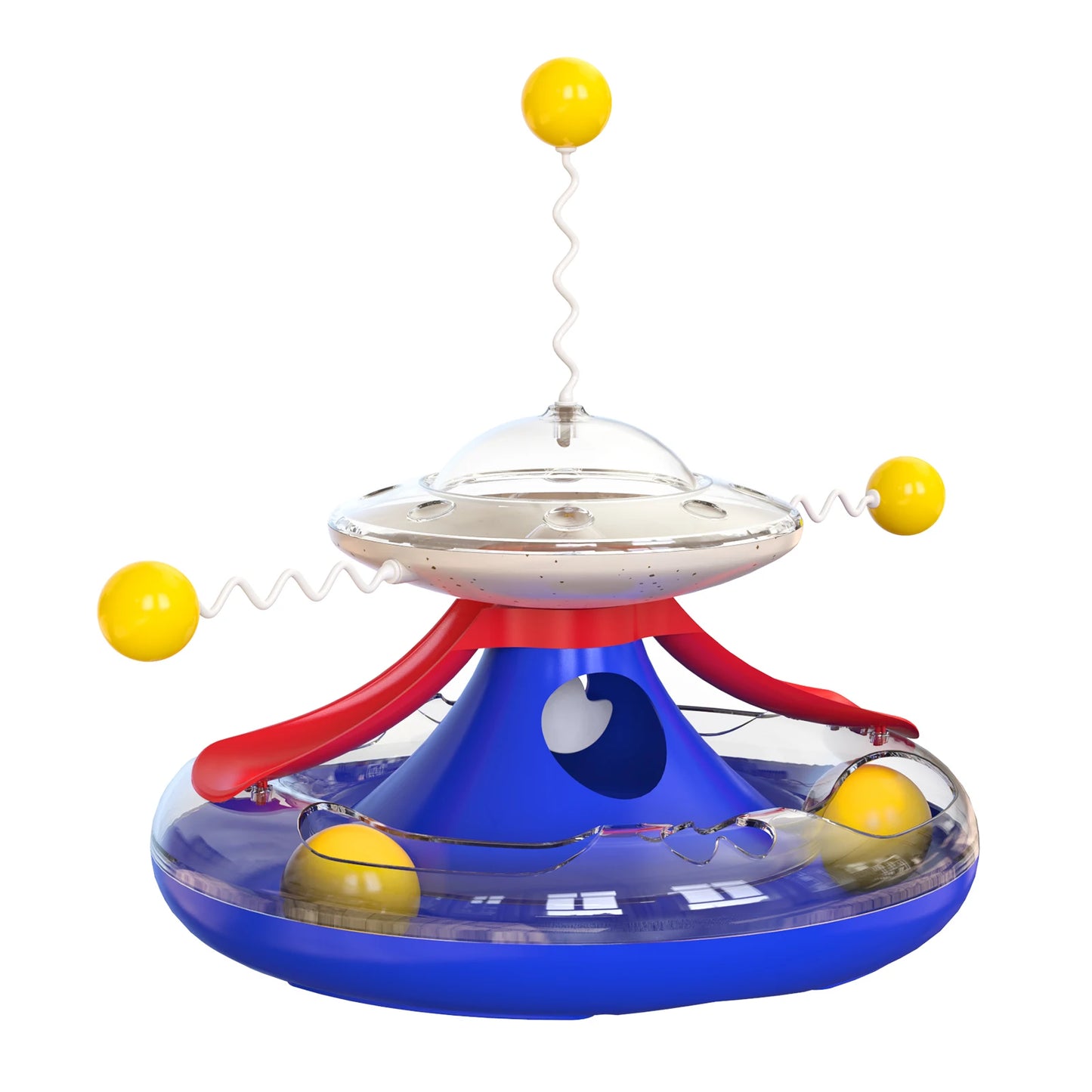 Pet Entertainment Interactive Toy Carousel