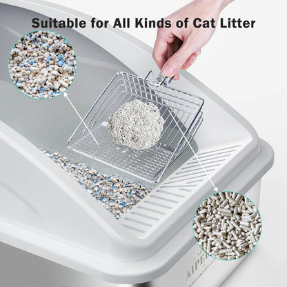 Stainless Steel Litter Box,XL