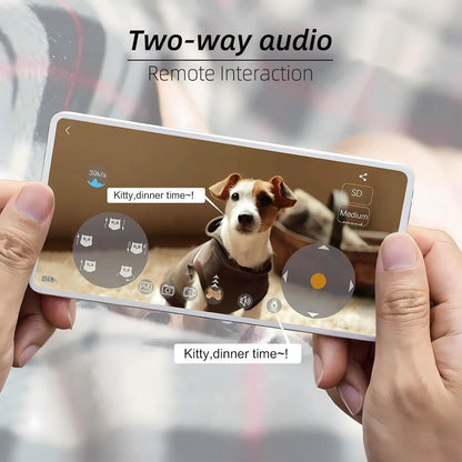 Pet Camera with Treat Dispenser