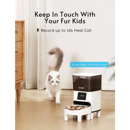 Elevated Automatic Dry Food Dispenser for Cats/ Dogs