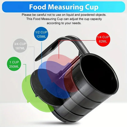 Food Scoops For Dogs 4 Capacity Cup In 1