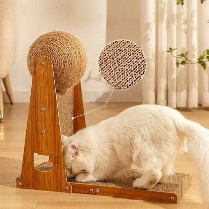 Cat Scratcher Toy Interactive Wear Resistant Scratching Ball