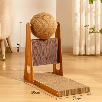 Cat Scratcher Toy Interactive Wear Resistant Scratching Ball