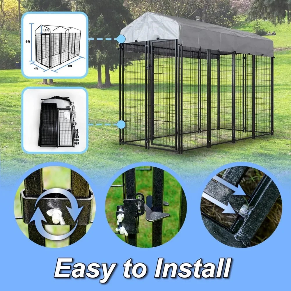 Large Dog Kennel Outdoor Pet Pens