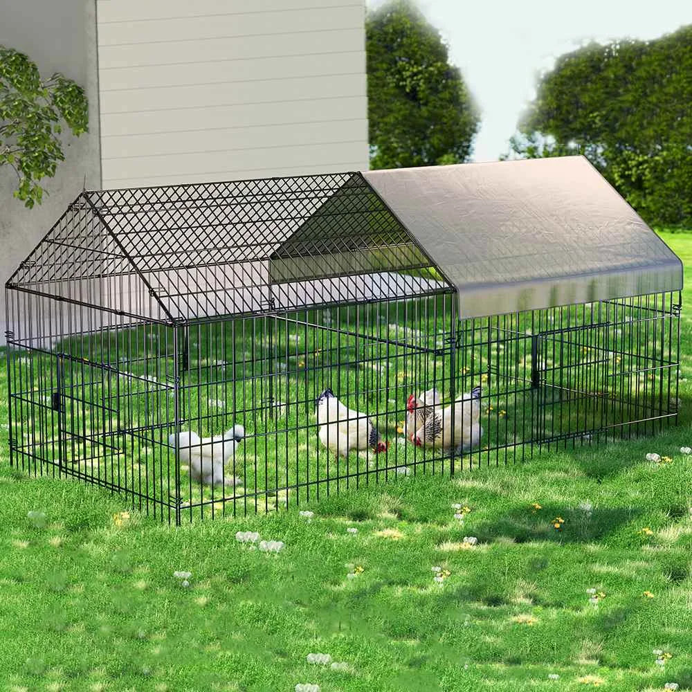 Pet Playpen Enclosures with Protection Cover