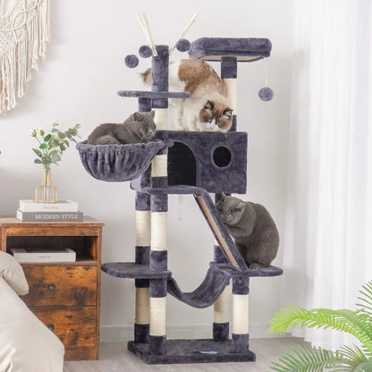 Cat Tree, 61 inch Cat Tower