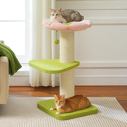 Scratching Post Cat Tower for Indoor Cats