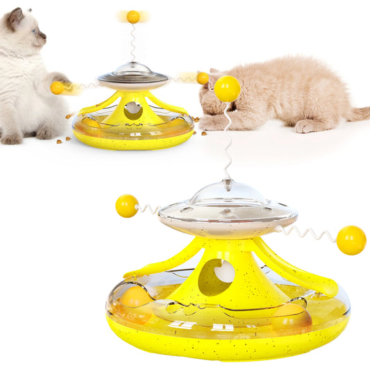 Pet Entertainment Interactive Toy Carousel