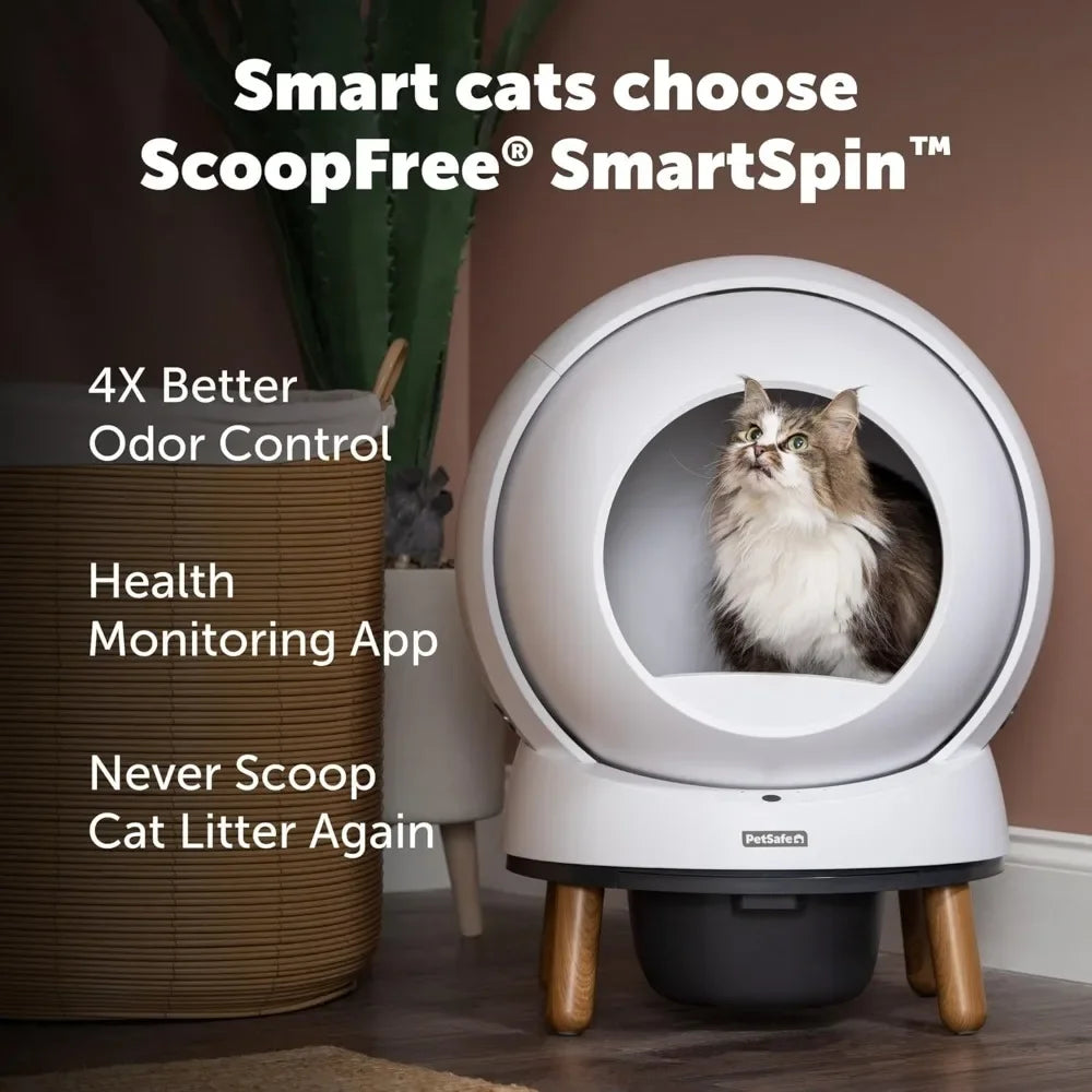 Automatic Cat Litter Box with Health Monitoring